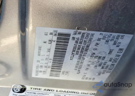 2008 Ford Expedition Xlt z USA, uszkodzony, nr VIN 1FMFU15538LA77234